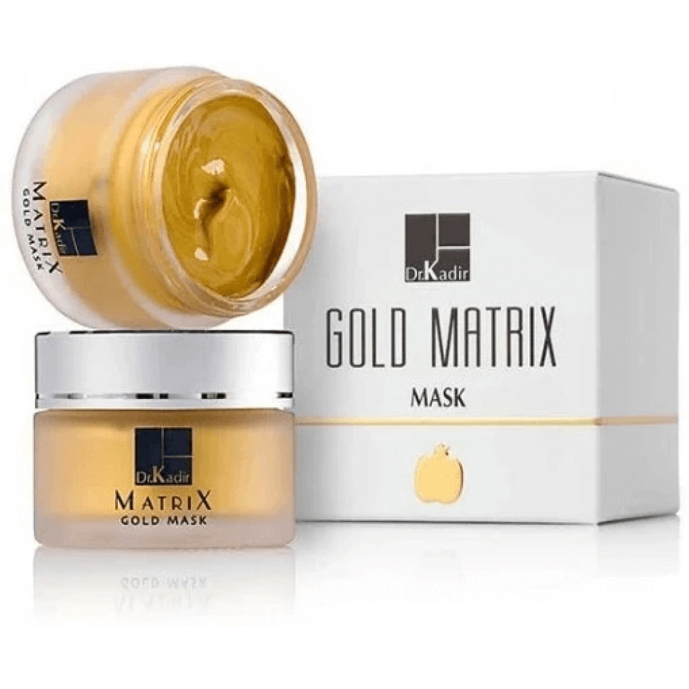 Золота маска для в'янучої шкіри - Dr. Kadir Gold Matrix Gold Mask фото 3