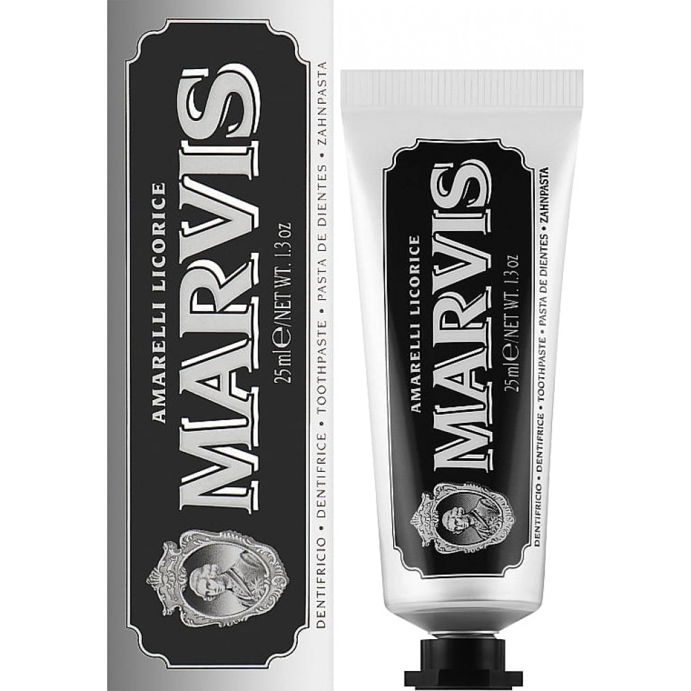 Зубна паста «Лакриця-М'ята» - Marvis Amarelli Licorice Mint Toothpaste фото 2
