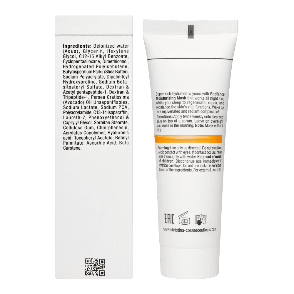 Увлажняющая маска «Сияние» - Christina Forever Young Radiance Moisturizing Mask фото 3