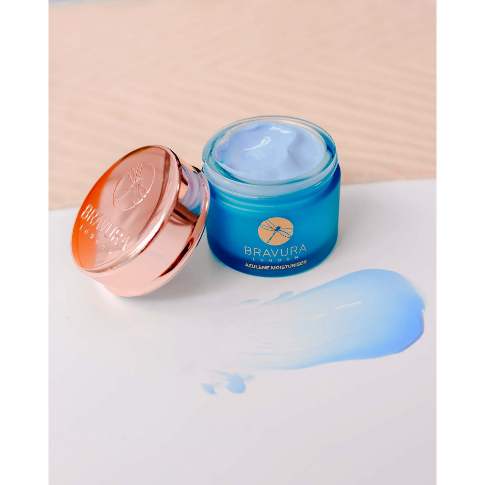 Зволожуючий та заспокійливий крем з азуленом - Bravura London Azulene Moisturiser фото 4