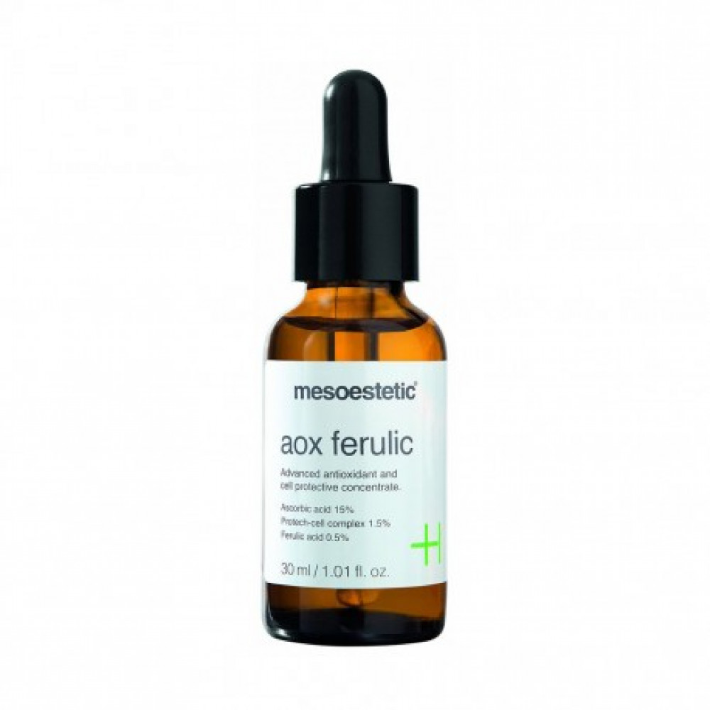 Сыворотка антиоксидант против преждевременного старения кожи - Mesoestetic Aox Ferulic - Фото 1