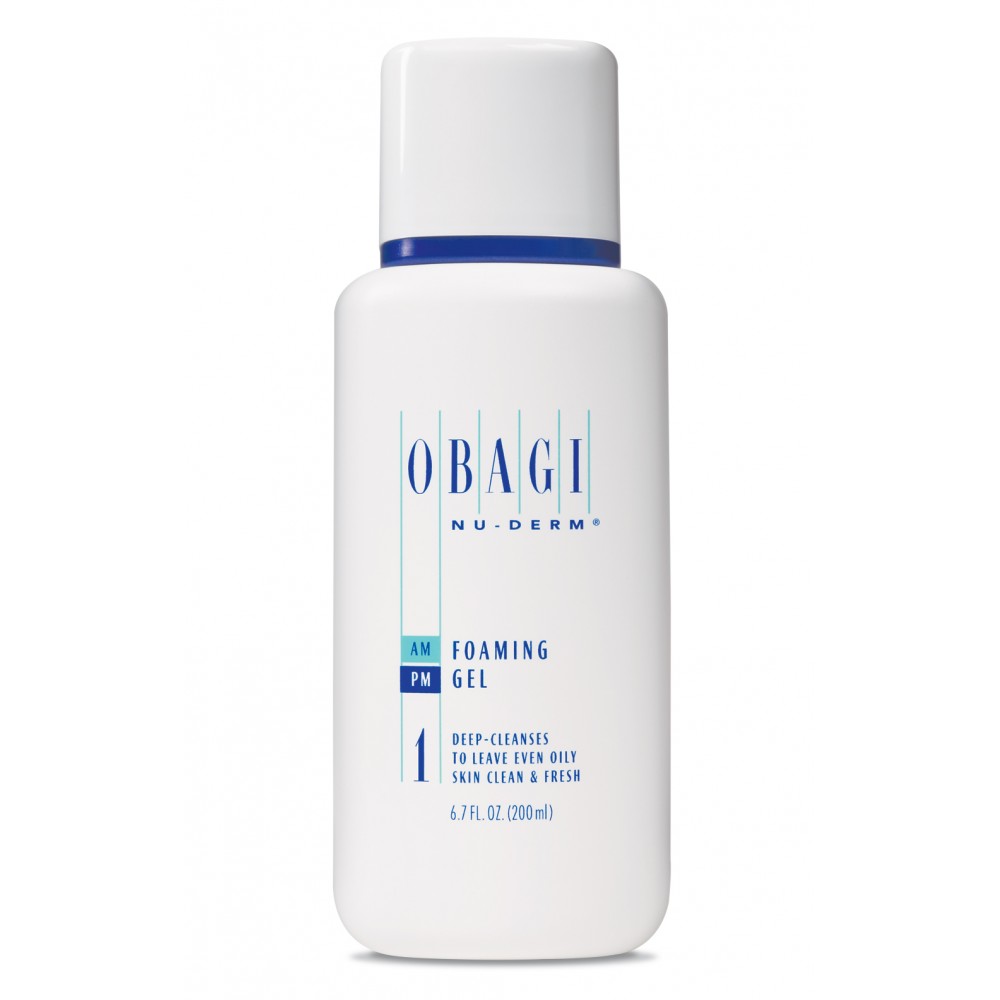Очищувальний засіб для нормальної, жирної шкіри - Obagi Nu-Derm Foaming Gel - Фото 1