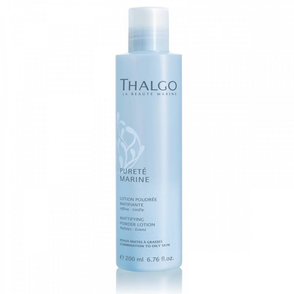 Матуючий очищаючий лосьйон для обличчя - Thalgo Mattifying Powder Lotion - Фото 1