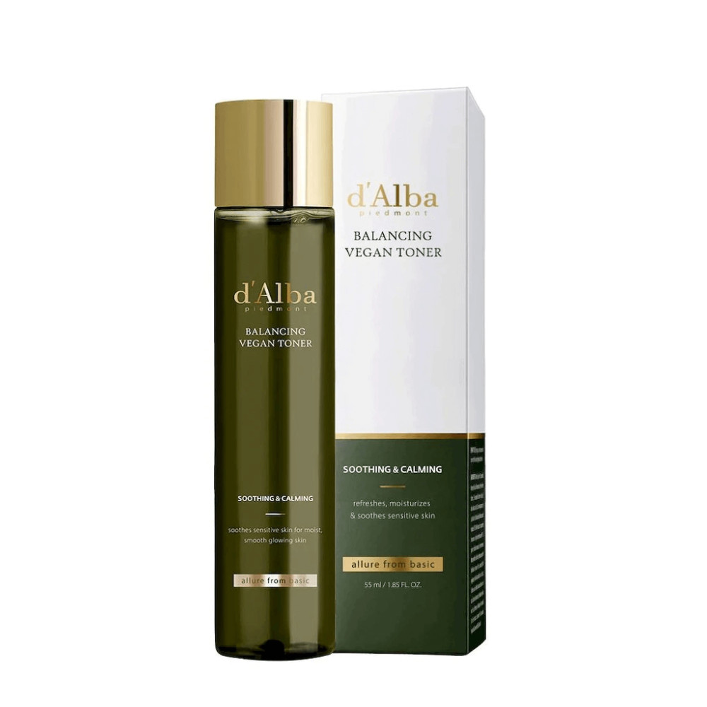 Балансуючий веганський тонер - D'Alba Mild Skin Balancing Vegan Toner фото 2
