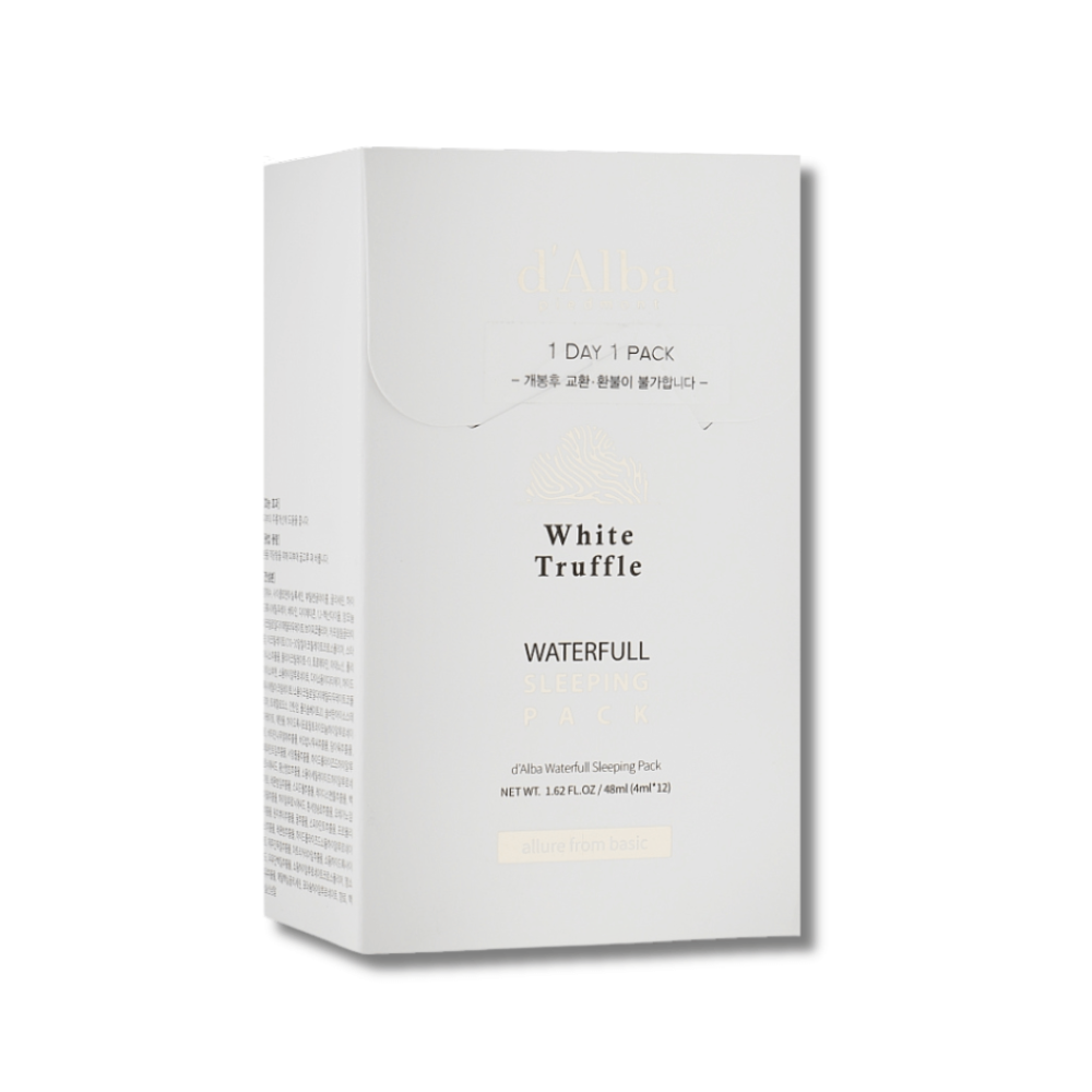 Нічна гелева маска - D'Alba Waterfull Vegan Sleeping Pack - Фото 1