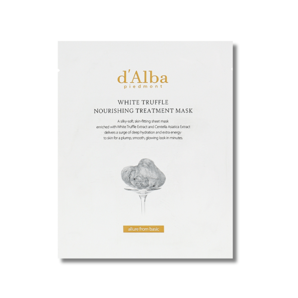 Поживна листова маска з білим трюфелем - D'Alba White Truffle Nourishing Treatment Mask - Фото 1