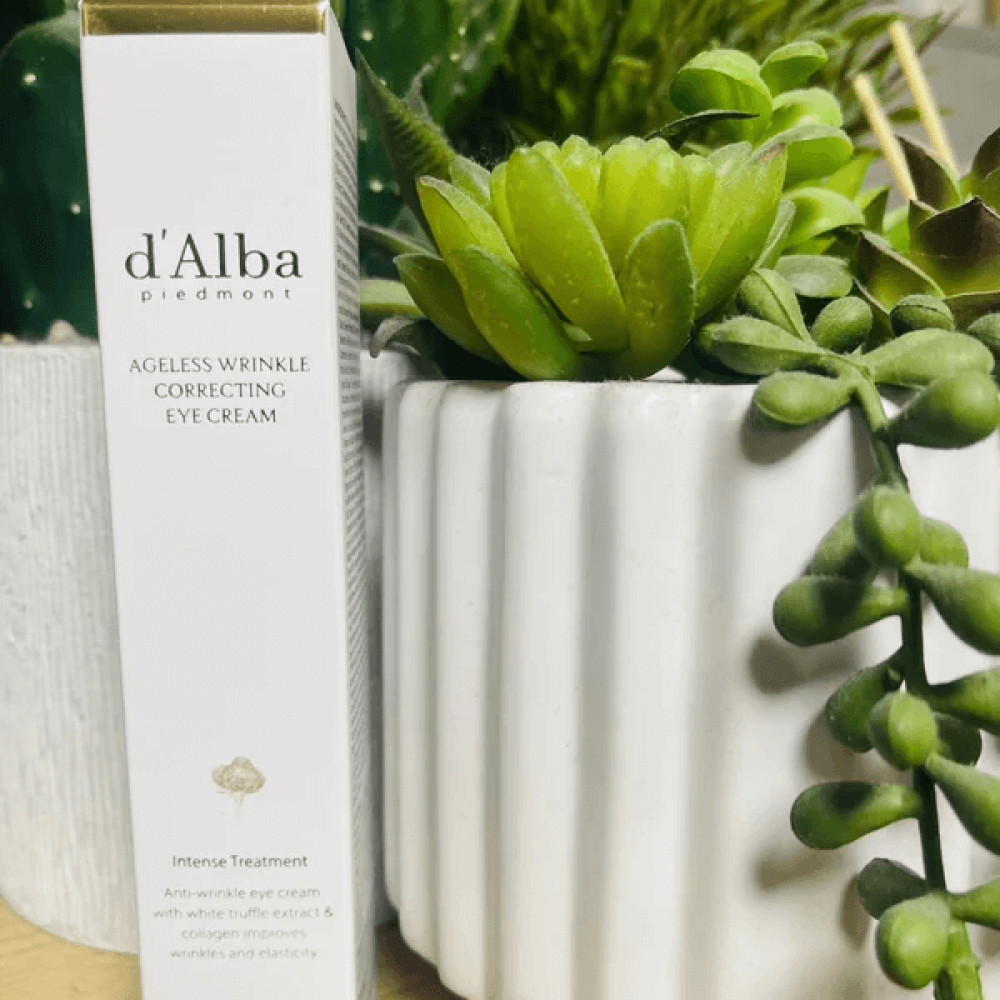 Питательный крем для век от морщин - D'Alba Ageless Wrinkle Correcting Eye Cream  фото 2