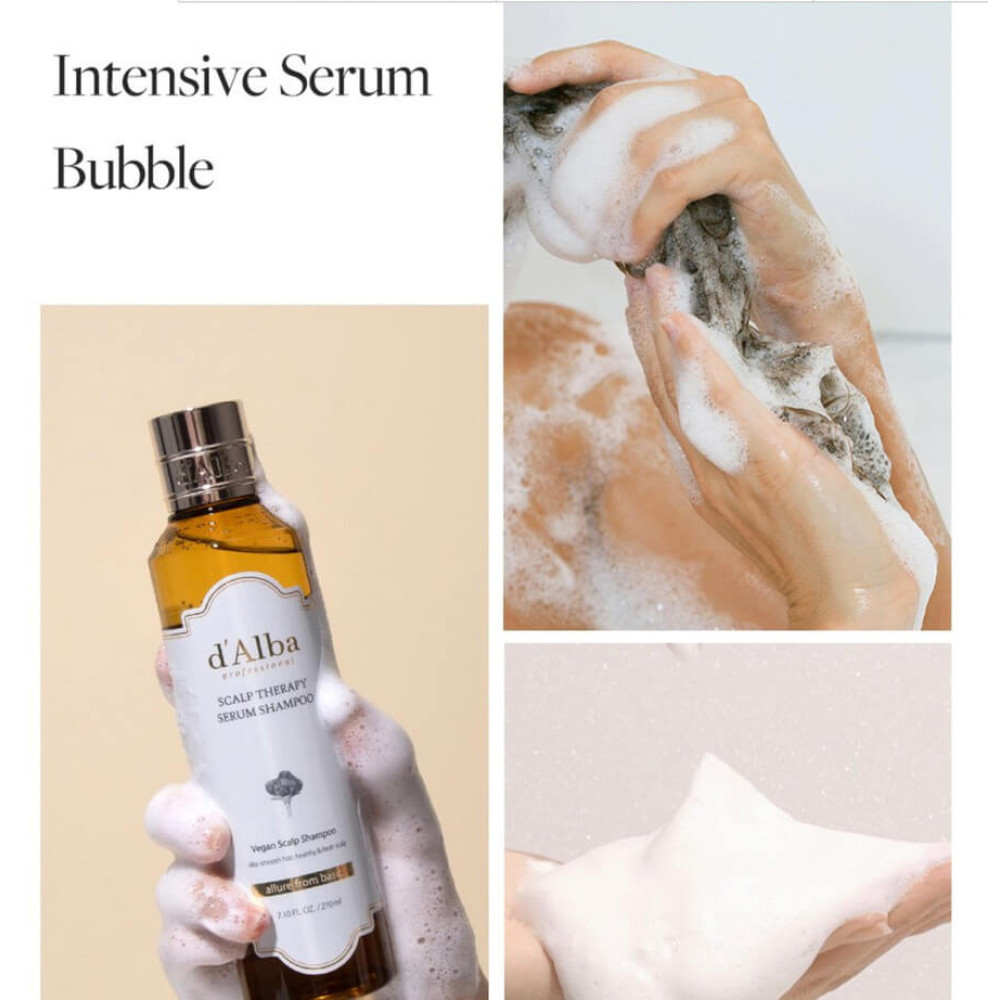 Професійний шампунь для шкіри голови - D'Alba Professional Repairing Scalp Therapy Serum Shampoo фото 2