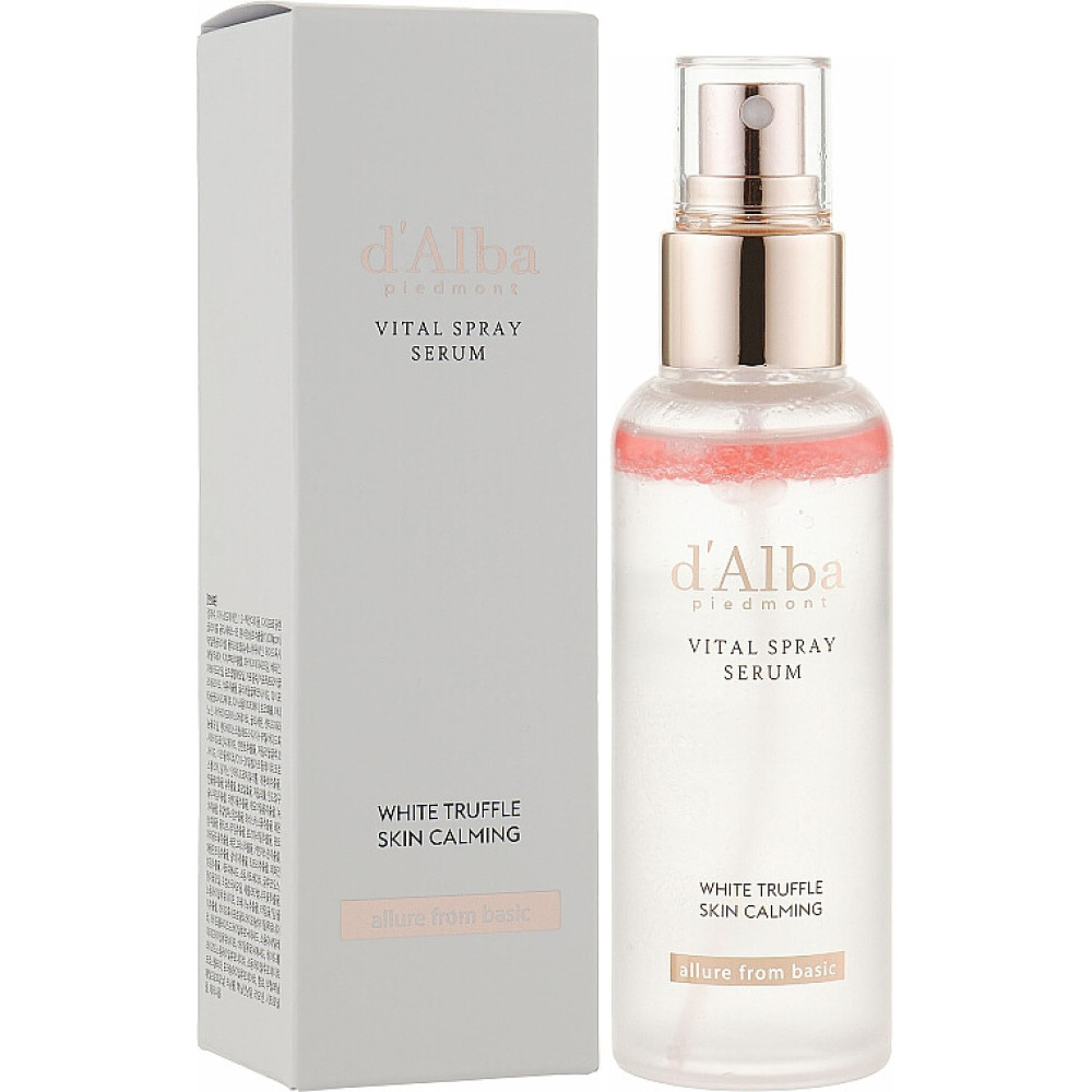 Витаминный освежающий серум-мист для лица - D'Alba White Truffle Vital Spray Serum фото 2