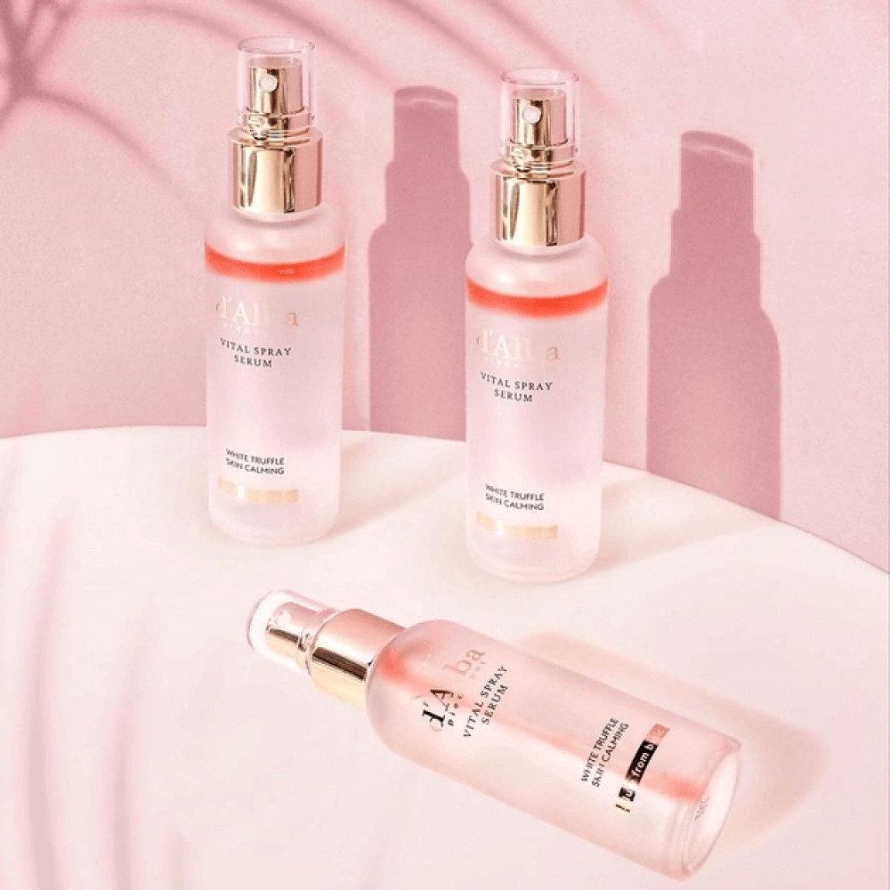 Витаминный освежающий серум-мист для лица - D'Alba White Truffle Vital Spray Serum фото 4