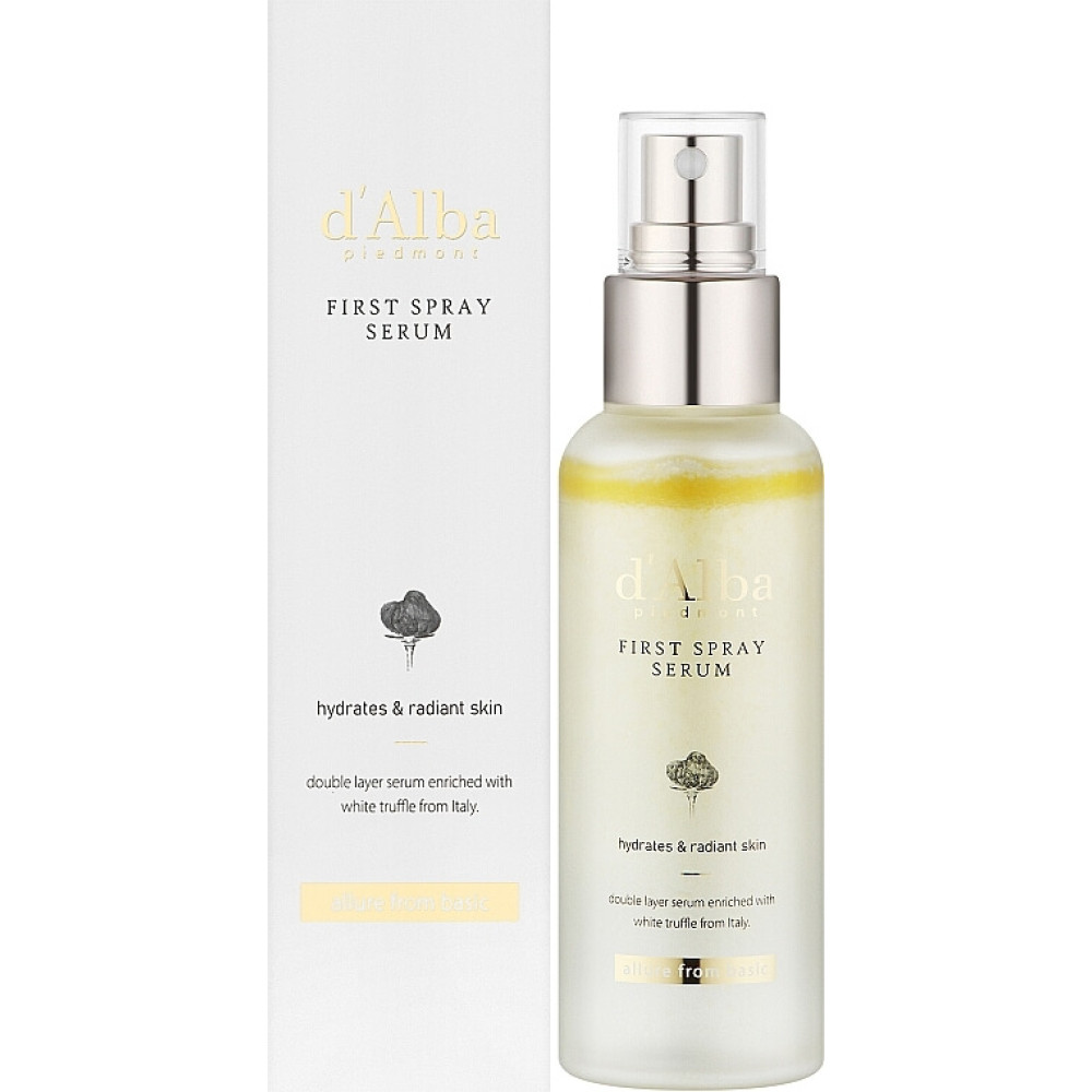 Зволожуючий регенеруючий серум - міст з білим трюфелем - D'Alba White Truffle First Spray Serum фото 2