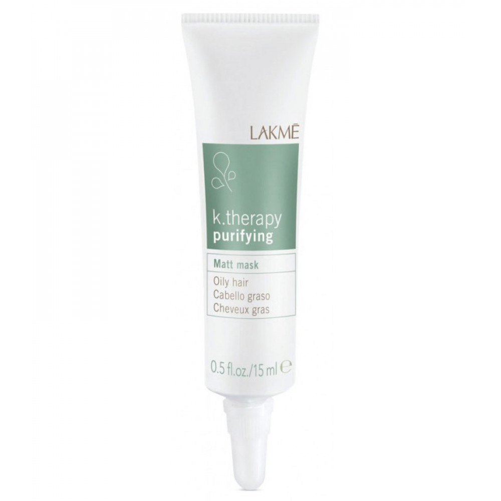 Матуюча маска для жирного волосся - Lakme K.Therapy Purifying Matt Mask - Фото 1
