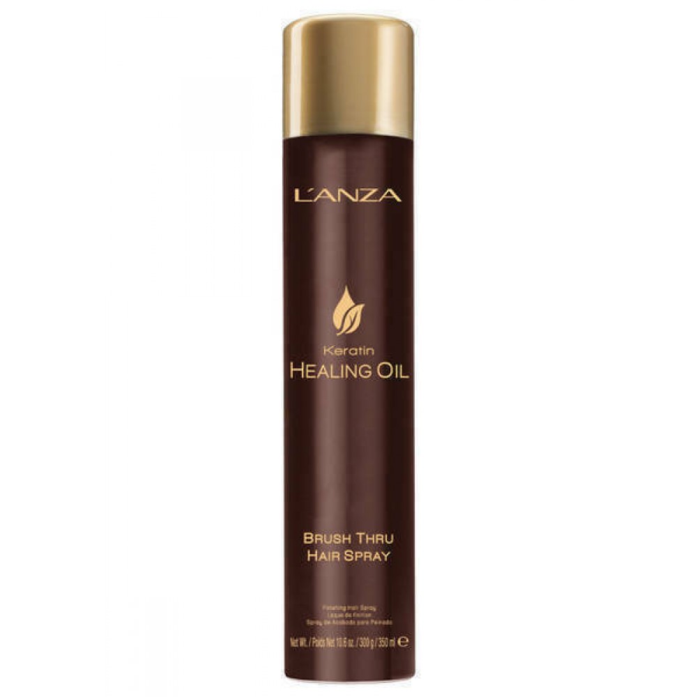 Спрей для укладки волос - L'anza Keratin Healing Oil Brush Thru Hair Spray - Фото 1