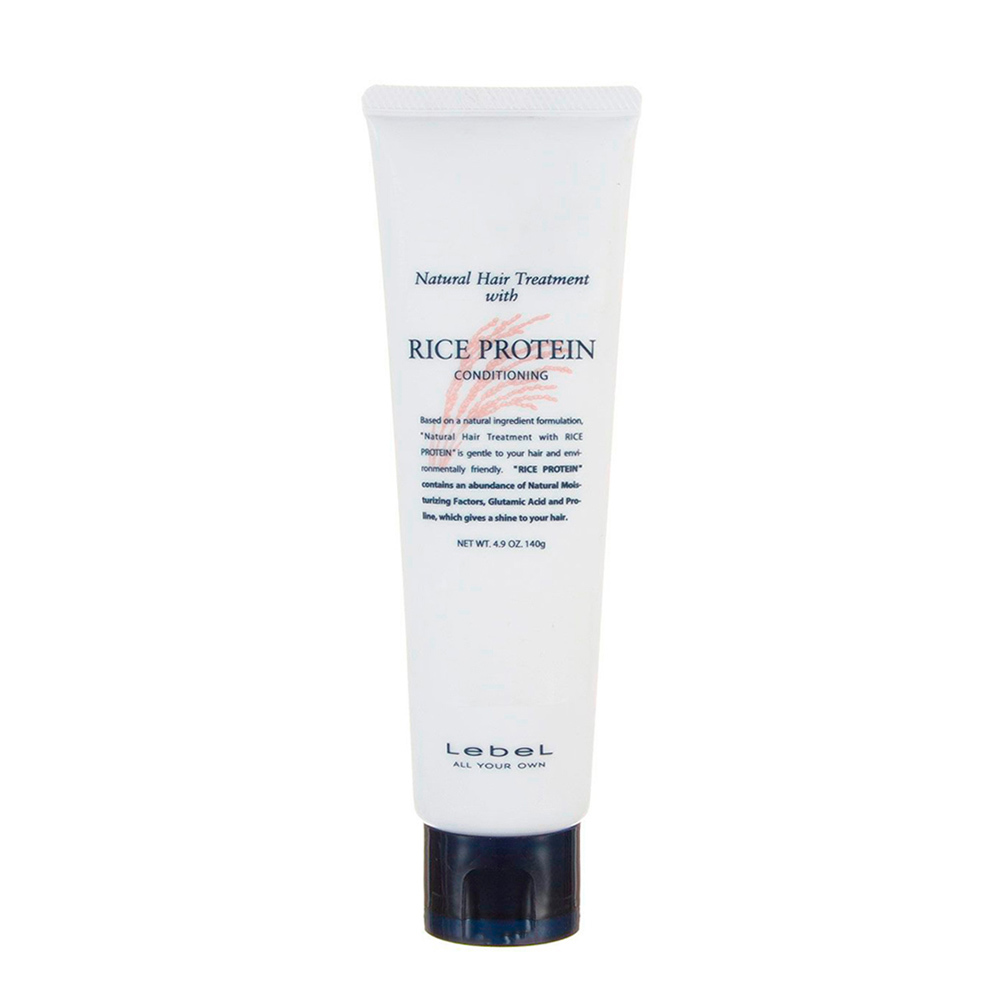 Відновлююча маска для волосся з рисовим протеїном - Lebel Rice Protein Hair Mask - Фото 1