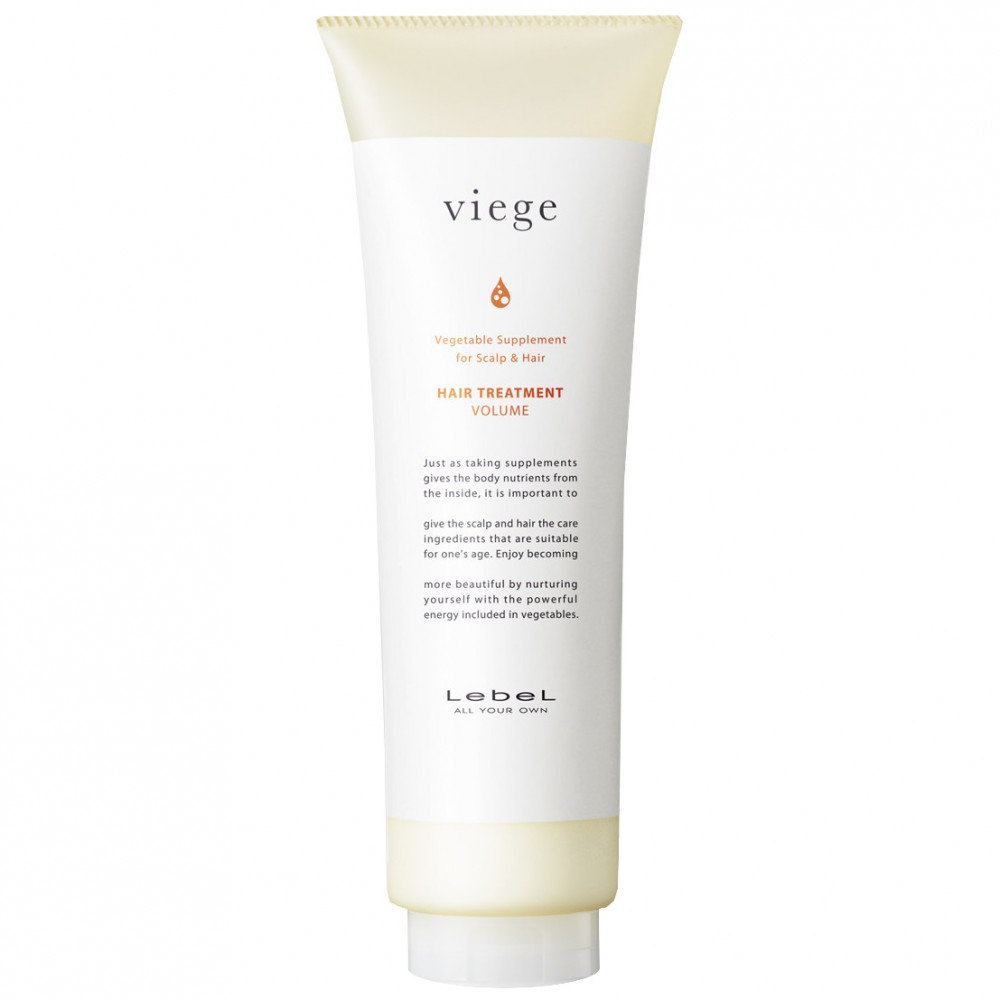 Маска для об'єму волосся - Lebel Viege Treatment Volume - Фото 1