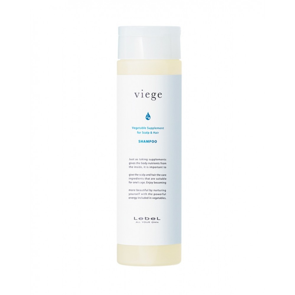 Шампунь восстанавливающий для волос и кожи головы - Lebel Viege Shampoo - Фото 1