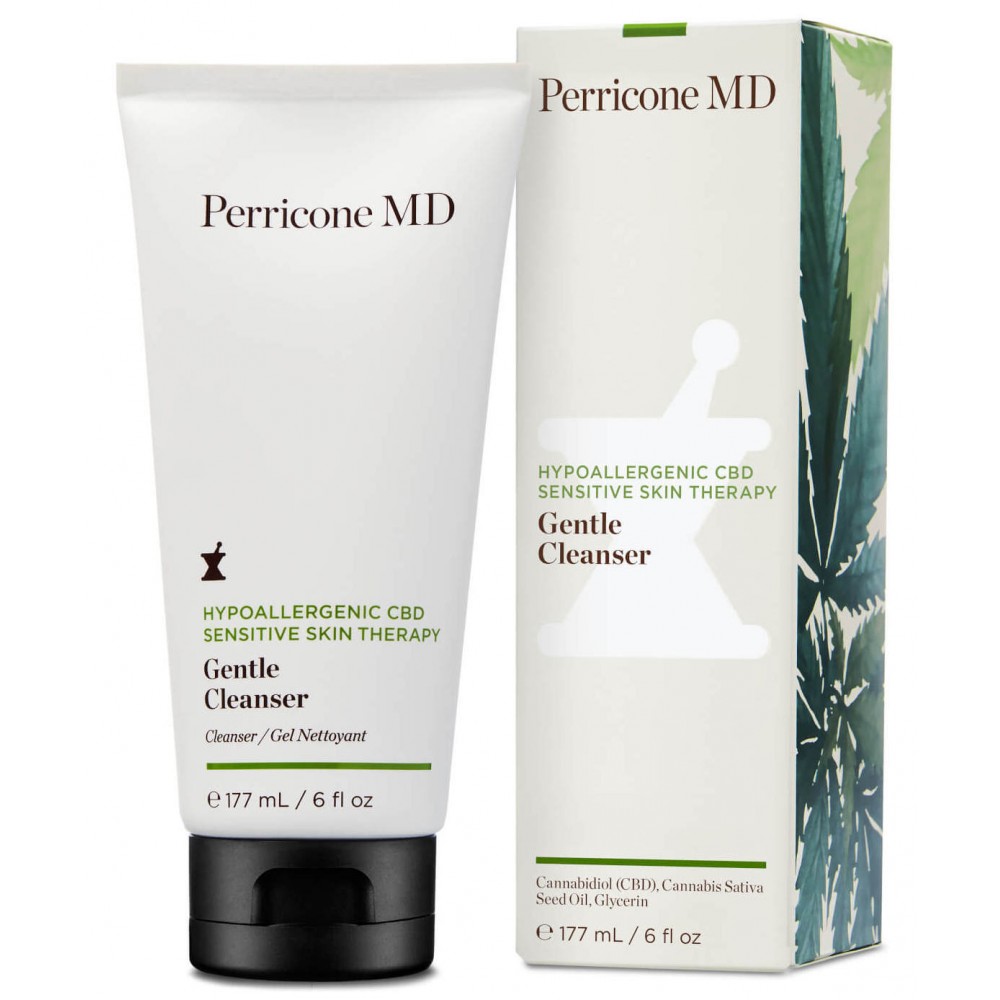 Очищающий гель для чувствительной кожи - Perricone MD Hypoallergenic CBD Sensitive Skin Therapy Gentle Cleanser - Фото 1