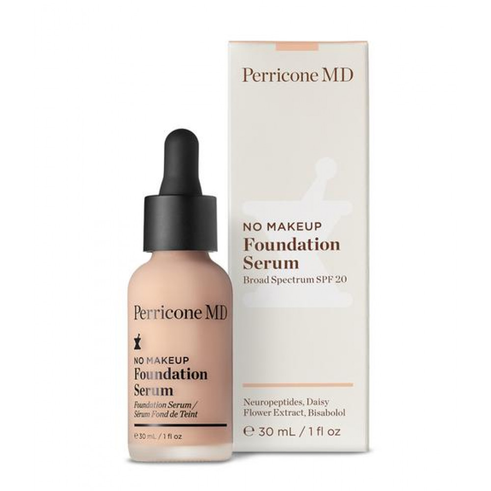 Сироватка - основа з SPF 20 - Perricone MD No Makeup Foundation Serum  - Фото 1