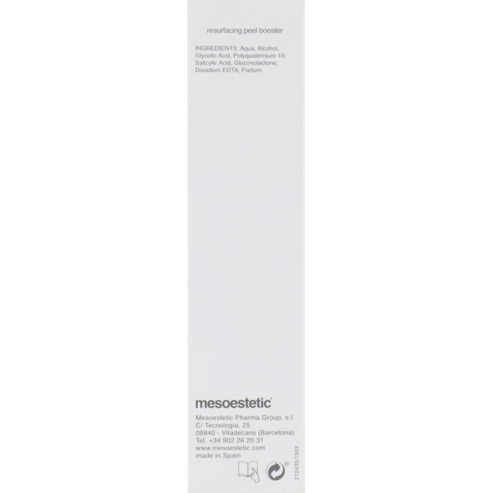 Реструктуруючий підсилювач пілінгу - Mesoestetic Resurfacing Peel Booster фото 2